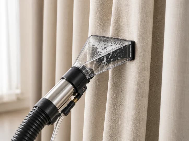 Curtain and home textile cleaning at West Laundry